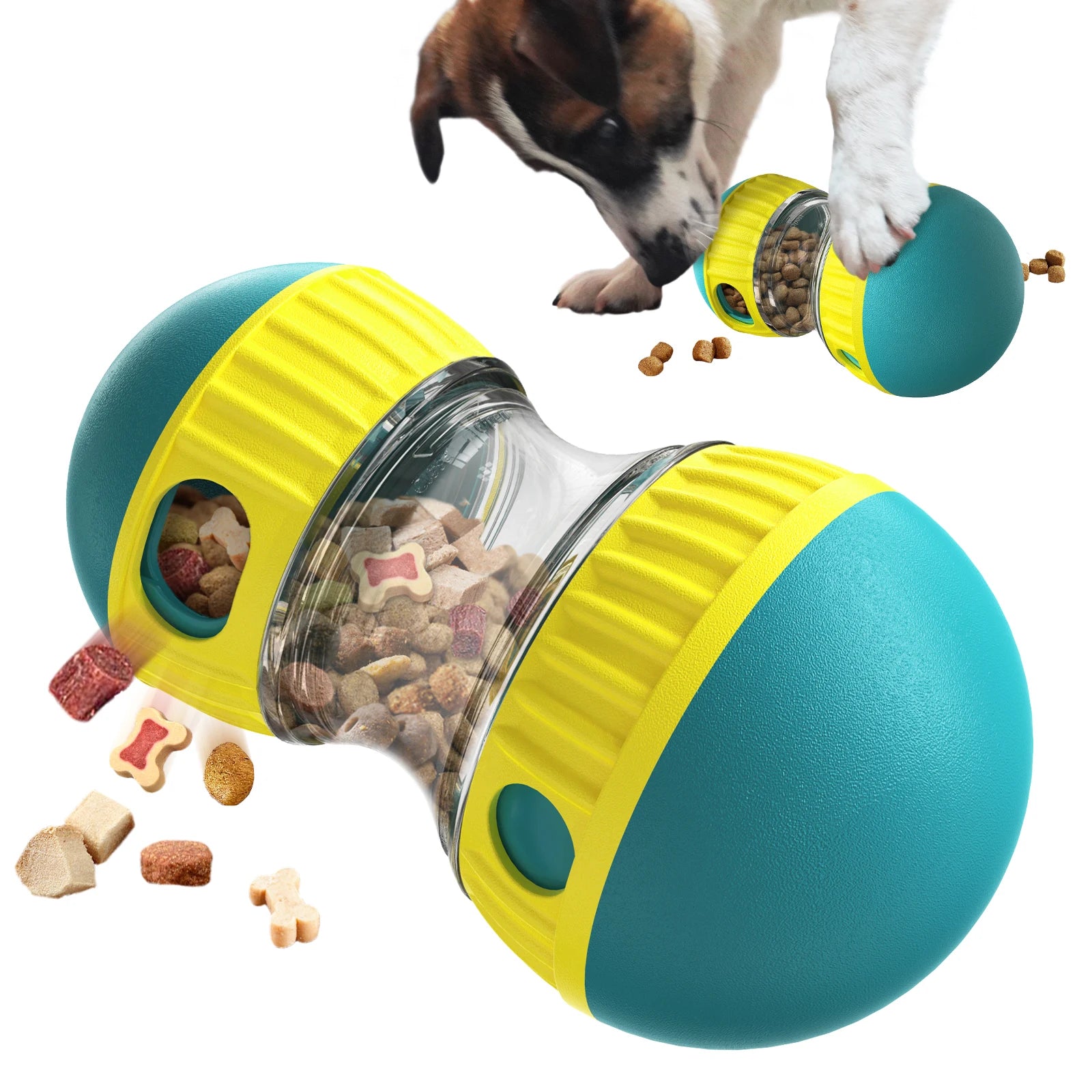 Pet Dog Treat Dispenser For Small Medium Large Dogs Interactive Indoor Improve IQ Training Dog Toys Labrador Chihuahua Product