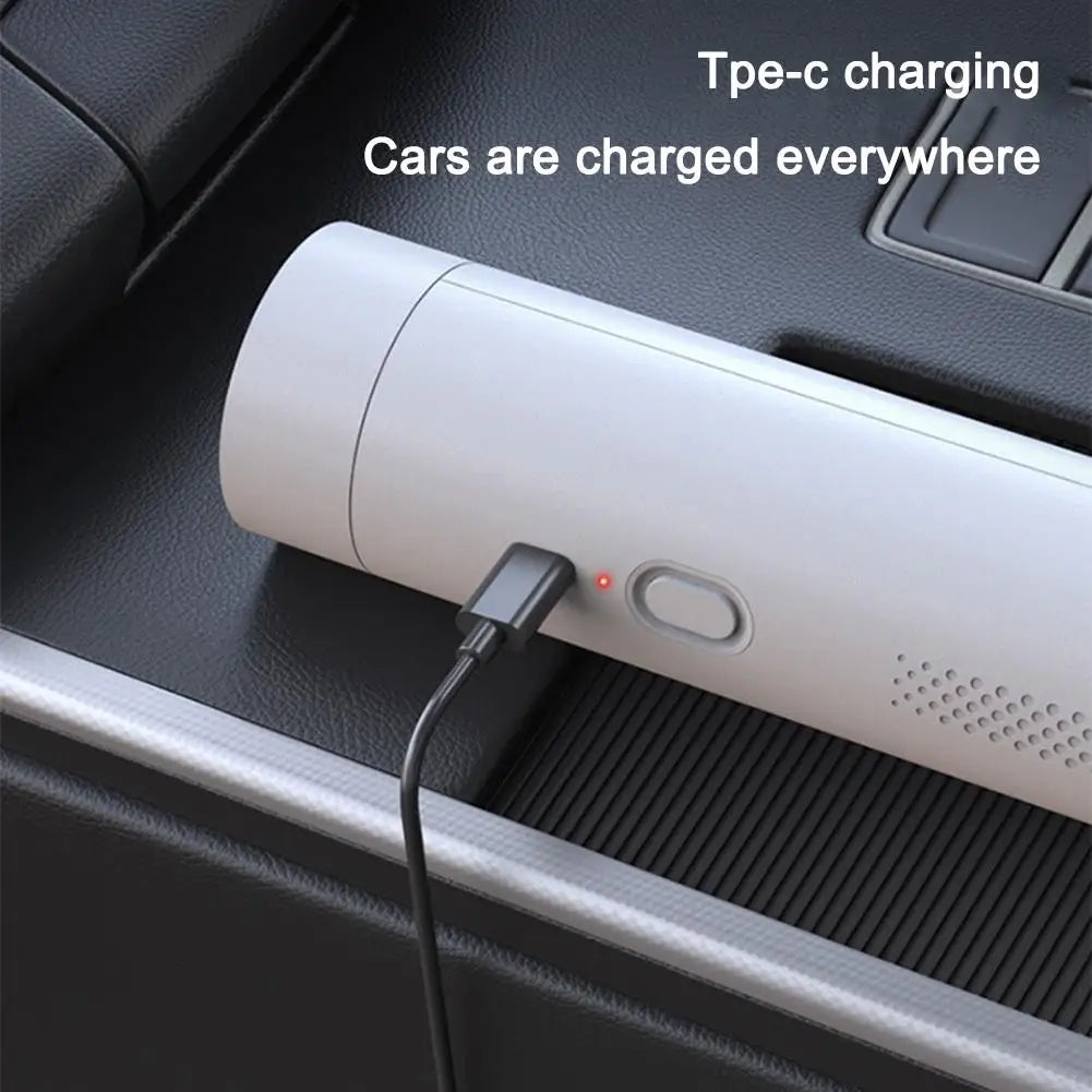 Portable Car Wireless  Vacuum Cleaner Multi-functional Handheld Powerful Suction Quick Cleaning For Auto Home Pet Office