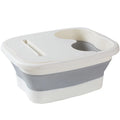 Footbath Massage Bucket Spa Foot Bath Bucket Household Soaking Bucket Folding Basin Sauna Bathtub Pedicure Foldable Bath Bathtub