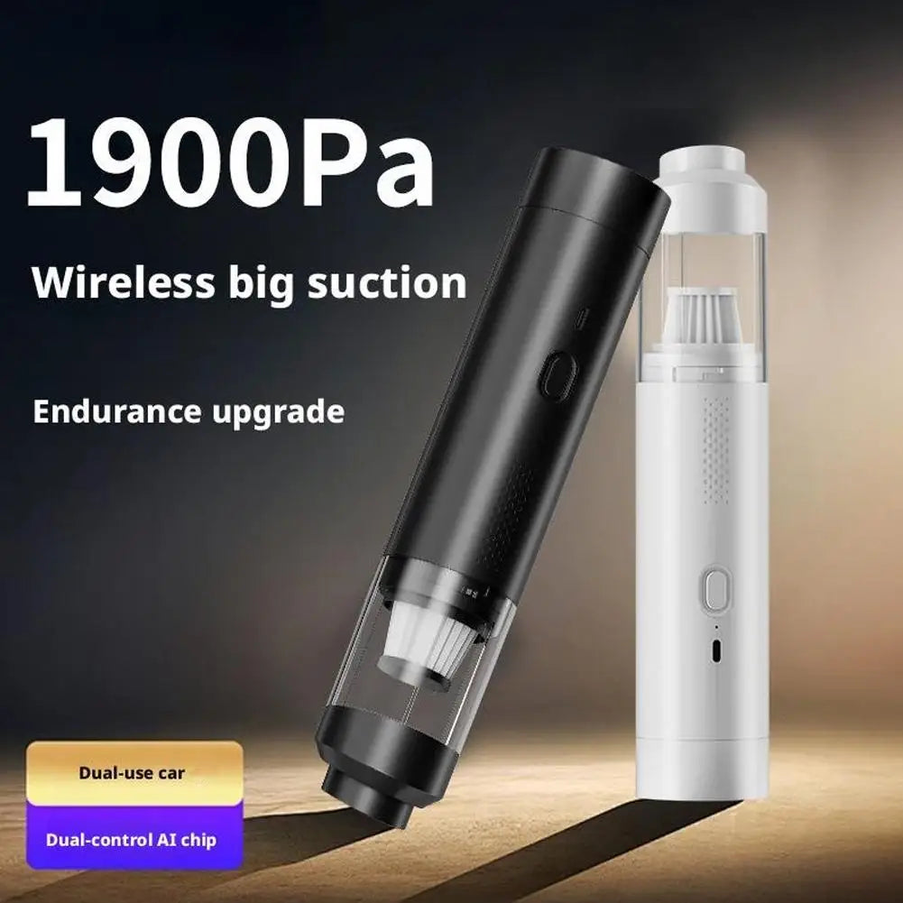 Portable Car Wireless  Vacuum Cleaner Multi-functional Handheld Powerful Suction Quick Cleaning For Auto Home Pet Office