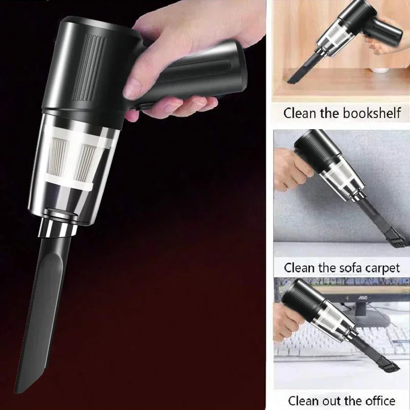 Car vacuum cleaner wireless multifunctional handheld portable car vacuum cleaner high-power mini suction and blowing integrated